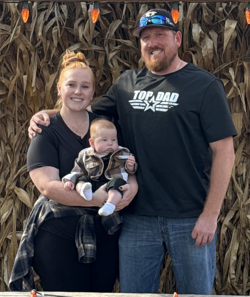 Chadd Ori with his family